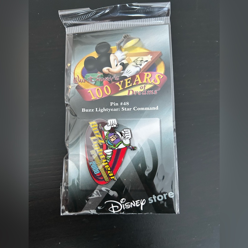 Disney 100 Years of Dreams pin #48 Buzz Lightyear Star Command